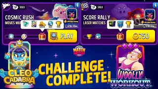 Moves Multiplier+Blow'Em Up Solo Challenge Cosmic Rush/ Laser Matches Score Rally/ Match Masters