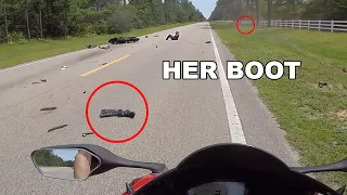 THE FULL STORY (WORST MOTORCYCLE CRASH) #bikelife #crash