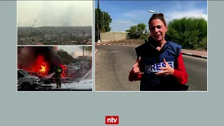 Reporterin unweit von Gefechten: "Im israelischen TV laufen verstörende Bilder" | ntv