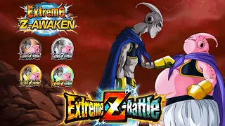 EXTREME Z-BATTLE CLEARED ! NEW EZA TEQ Majin Buu (Good)/Majin Buu (Pure Evil) - DBZ Dokkan Battle