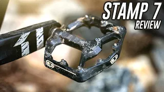 Crank Brothers Stamp 7 Flat Pedal Review - How much grip do these mountain biking pedals have?