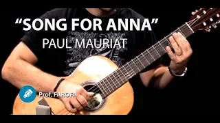 Song For Anna (Paul Mauriat) - CLASSIC GUITAR - Prof. Farofa