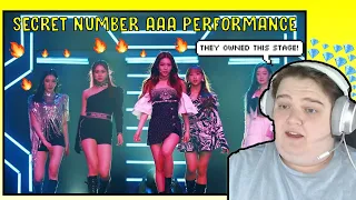 FIRST TIME Reacting to SECRET NUMBER (시크릿넘버) Asia Artist Awards 2020 (AAA2020) - GRAYSPLAYS REACTS
