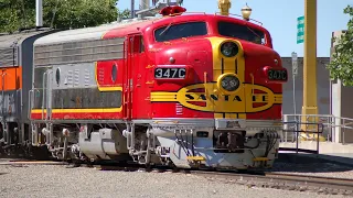 ATSF #347C And WP #913 On The Sacramento Southern