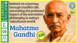 learn English through story level 3 🍁Mahatma Ghandi | WooEnglish