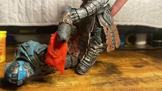 Gears of war stop motion / tear off arm execution TEST ￼