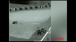 Valentino rossi austrian GP 2020 crash 😱