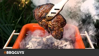 How to Cook Caveman Steak Directly on Charcoal | Recipe | BBQGuys.com