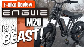 Ride the Roughest Roads on an Engwe - Dual Battery M20 E-Bike Review