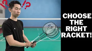 Don't Choose The Wrong Badminton Racket - Intermediate & Advanced Players