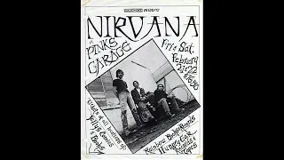 NIRVANA LIVE - NEGATIVE CREEP - PINKS GARAGE - HONOLULU 1992 (VOCAL, BASS, DRUMS)