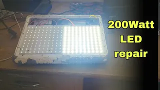 How to repair Flood LED Light | 200 watt LED Flood light repair