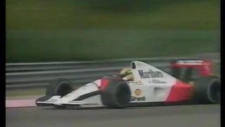 F1 Belgian GP 1991 Qualifying - Ayrton Senna Hot Laps