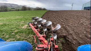 Plough In The Ground An Shifting!! Stuck Dung Spreader!