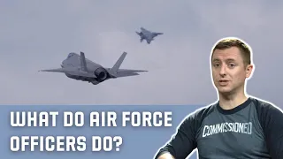 What do Air Force officers do? (Only 4% are pilots!)
