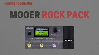 MOOER GE200 - ROCK PACK - Playthrough