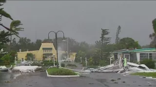 Heavy damage at mobile home park in Naples