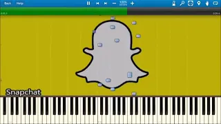 Social Media Ringtones & Notifications in Synthesia but with original sounds.