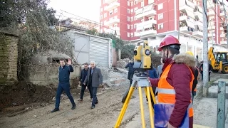 Report TV - Selitë, punimet e rrugës, Veliaj: Zgjidhet problemi për 20 mijë banorë