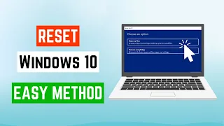 How To Reinstall Windows 10 Without Losing Data 2024 - Reset To Factory Settings (Easily Format PC)