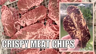 HOMEMADE CRISPY MEAT CHIPS