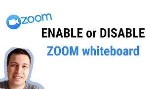 How to ENABLE or DISABLE ZOOM WHITEBOARD?