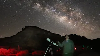 Observing and Imaging Milky Way from dark skies of Tenerife