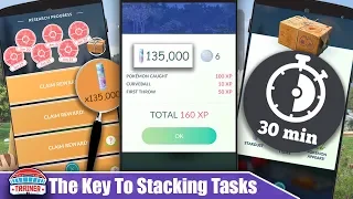 HOW TO GET 135,000 STARDUST IN 30 MINUTES - TOP STRATEGY FOR STACKING RESEARCH QUESTS | POKÉMON GO