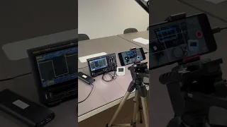 Behind the scenes of making a RIGOL DHO900 DHO800 video with power bank