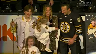 Brad Marchand 1,000 Game Ceremony