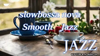 JAZZ MUSIC MIX #11 /slow bossa nova /smooth　jazz /cafe/ work/ relaxed /study/ /by AI（no copyright ）