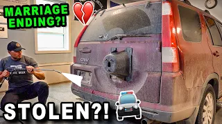 I Cleaned This DISGUSTING Stolen Car To Save A Marriage!