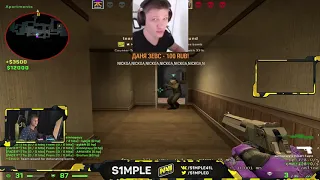 S1mple Plays Faceit 20190319