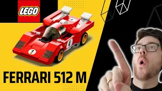 Review! Lego Speed Champions Ferrari 512 M! Set 76906