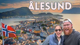 Alesund Norway the prettiest city in all of Norway!