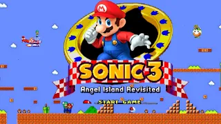Sonic 3 A.I.R Mods Mario & Hyper Mario Edition Full Game Jogo Completo (720p60fps) Parte 1