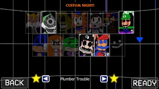 Sonic's Pizzeria Simulator Ultimate: Plumber Trouble Custom Night Challenge Complete