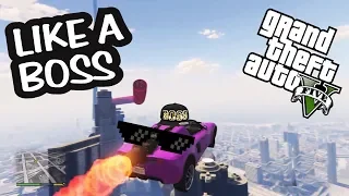 GTA 5 "Like A Boss" Wins/fail (GTA Wins& funny moments) 30th march  2018 #10