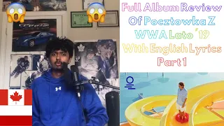 Taco Hemingway Pocztowka Z WWA Lato '19 Full Album Review PART 1 [WITH ENGLISH LYRICS]