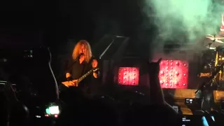 2016-2-28 Megadeth at Hollywood Palladium clips