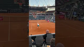 Amazing rallye between Musetti and Ruusuvuori. ATP Hamburg 2022 | #tennis #shorts #tweener #atptour