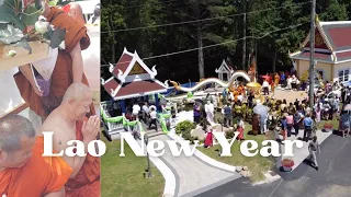 Lao New Year! 20 Year Anniversary of My Buddhist Temple | Wat Morris, Connecticut | Blessings