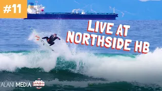 PUMPING SOUTH SWELL HITS NORTHSIDE HUNTINGTON BEACH - The Couch Surfing Show #11