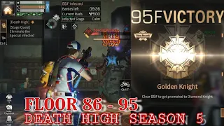 LIFEAFTER | FLOOR 86 - 95 RUN | DEATH HIGH SEASON 5