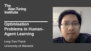 Optimisation Problems in Human-Agent Learning - Long Tran-Thanh