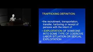 Women's Health Grand Rounds: Sex Trafficking - Arne Graff, M.D.