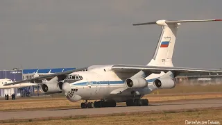 Взлет Ил-76МД-М  "Самолетик на прокачке"
