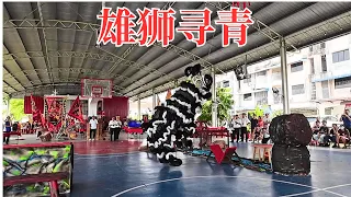 2024  第廿一屆全檳武術龍獅錦標賽   之   北海同僑社 - 雄狮寻青 (Traditional Lion Dance by Tong Keow Seah Butterworth)