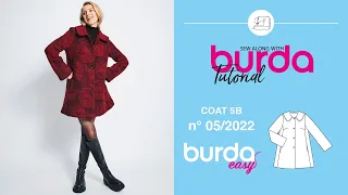 5B Wool Coat | BURDA EASY #5 - September/ October 2022