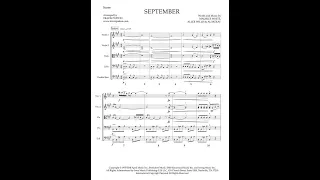 September by Earth Wind and Fire / arr. Travis Patton